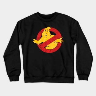 Retro ghostbusters logo Crewneck Sweatshirt